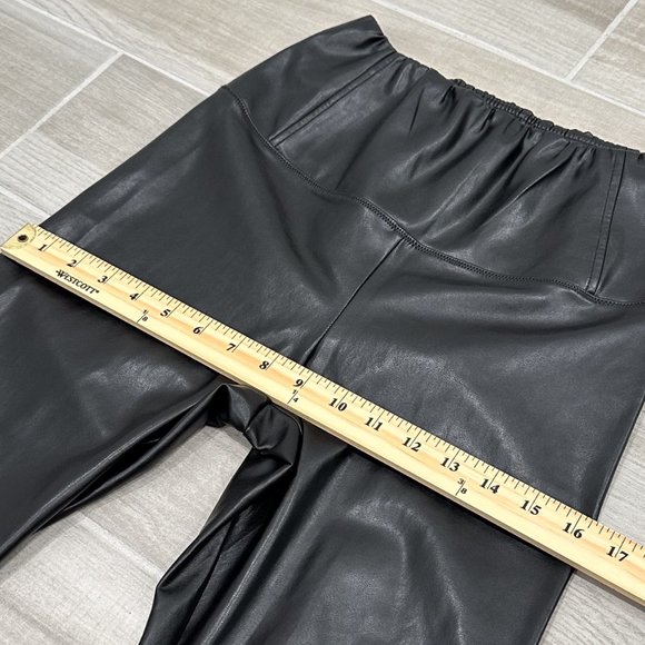 Aritzia Wilfred Free Daria Pant High-Waisted Vegan Leather Leggings in Black - Picture 11 of 15